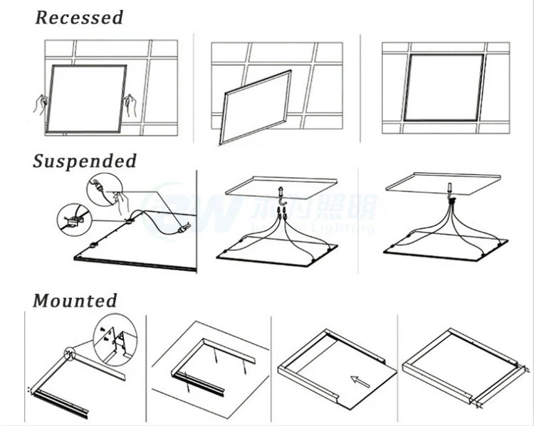 suspended ceiling light diffuser