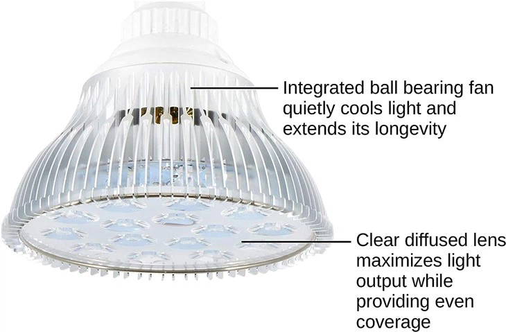 24W Blue LED PAR38 Grow Light 2