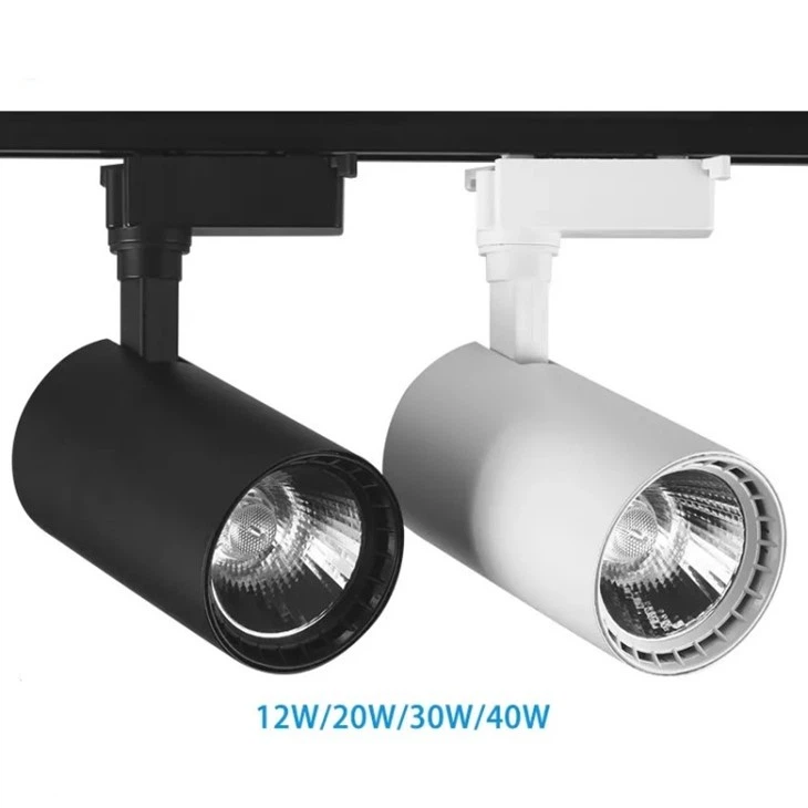 white track lighting