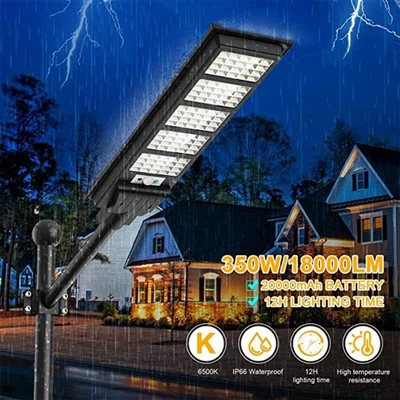 Слънчева улична лампа 90W корпус от ABS