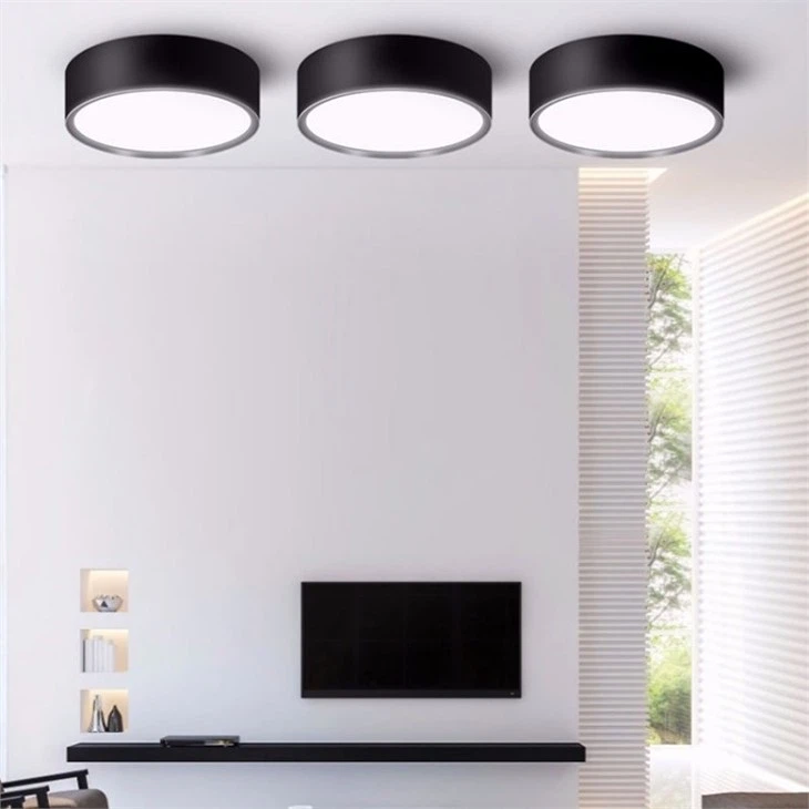 white ceiling downlights