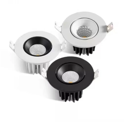 Как да избегнем неравномерното осветление? Регулируем Gimbal LED COB вграден ...