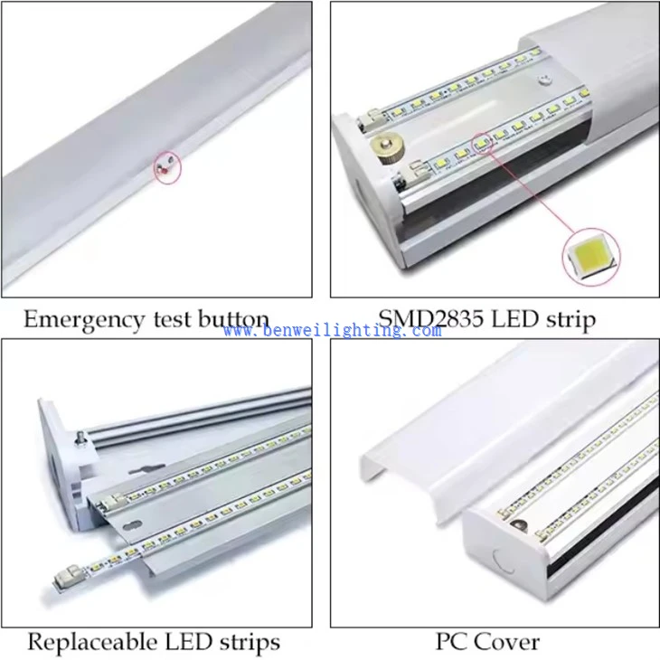 Led Batten Light 110-277V 8W 5900K