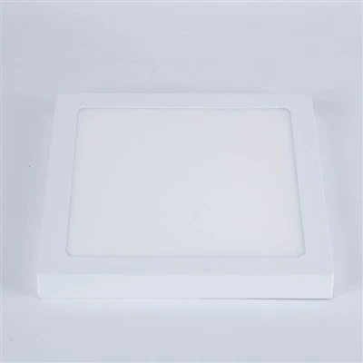 12W LED квадратна интегрирана таванна лампа за повърхностен монтаж