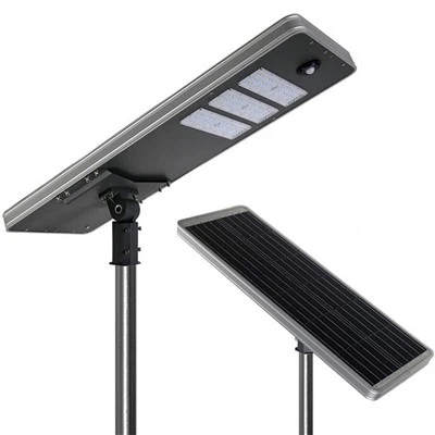 PIR сензор 100W LED слънчева улична лампа